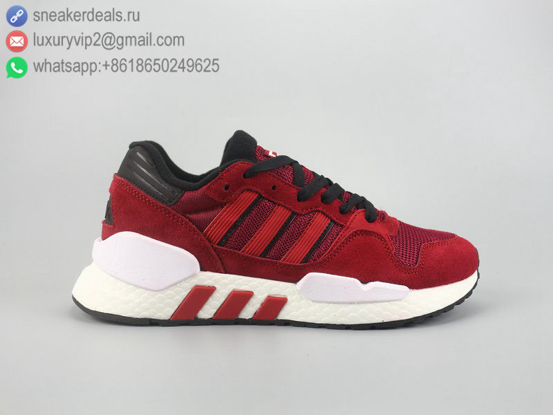 ADIDAS EQT SUPPORT ADV BURGUNDY RED MEN RUNNING SHOES